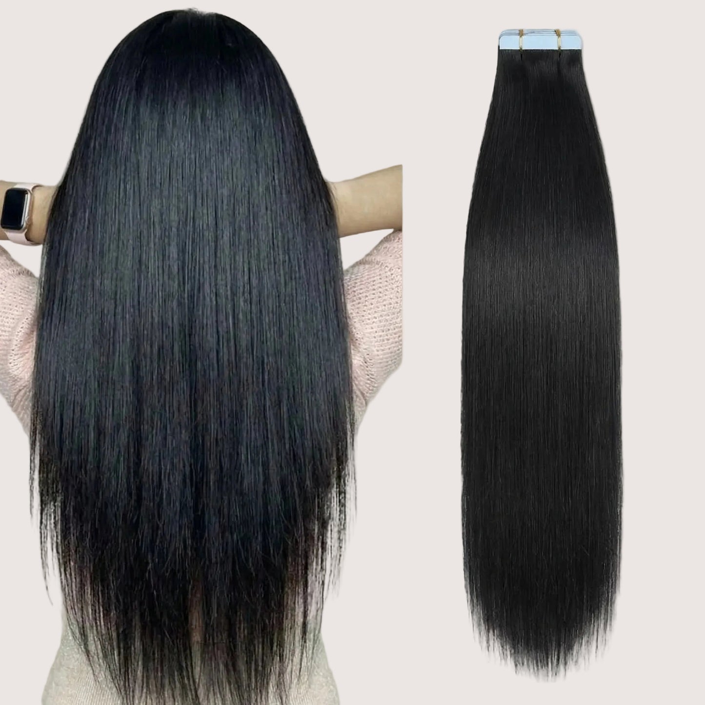 Extensions adhésifs - Tap in : Kinky Straight