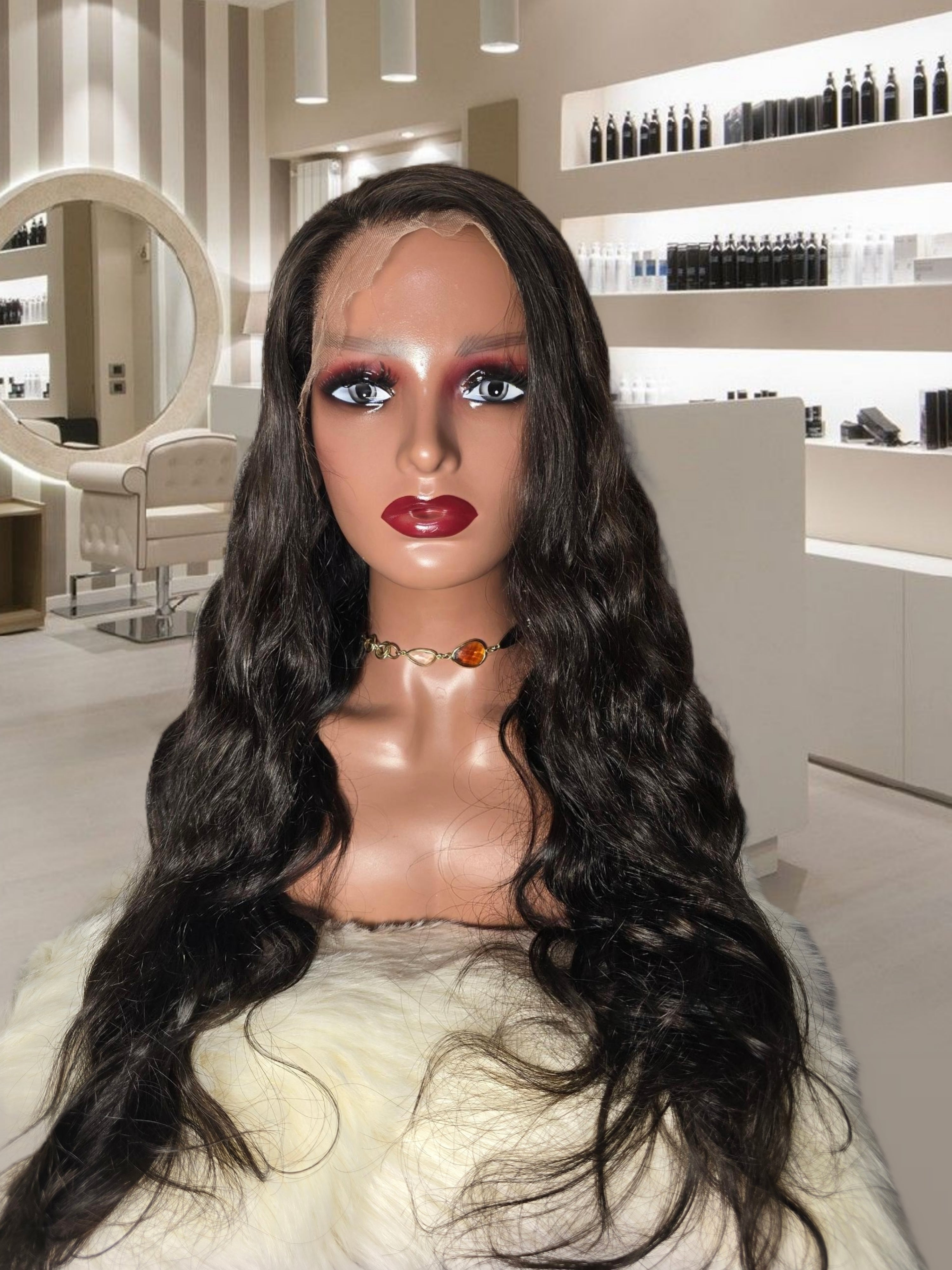 Lace wig :  BE BODY WAVE