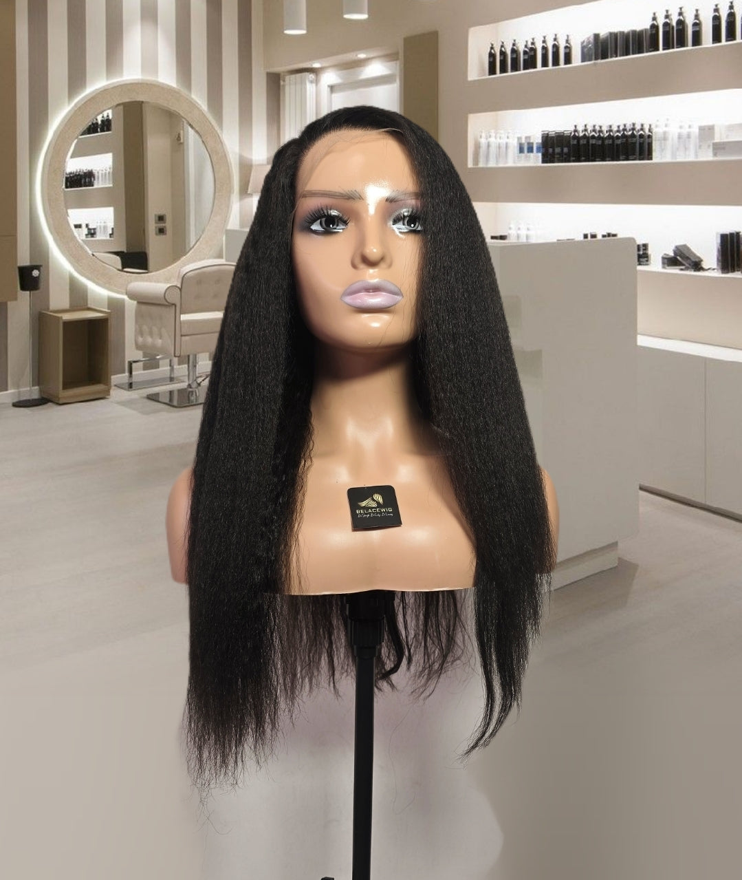 Lace wig : BE KINKY STRAIGHT