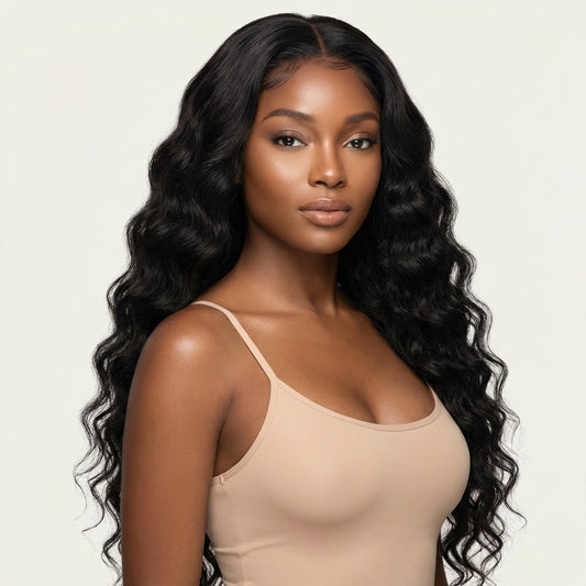 Lace wig : BE DEEP WAVE RAW HAIR