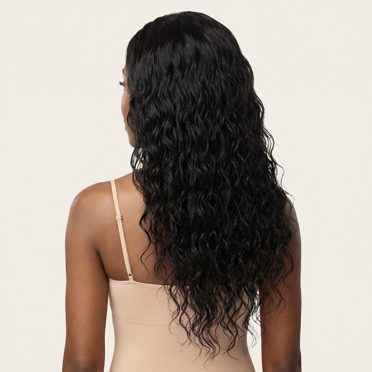 Lace wig :  BE WATER WAVE