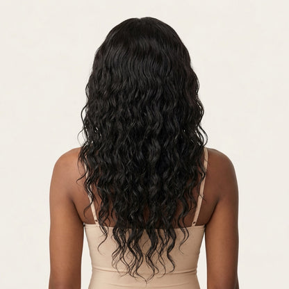 Lace wig :  BE WATER WAVE